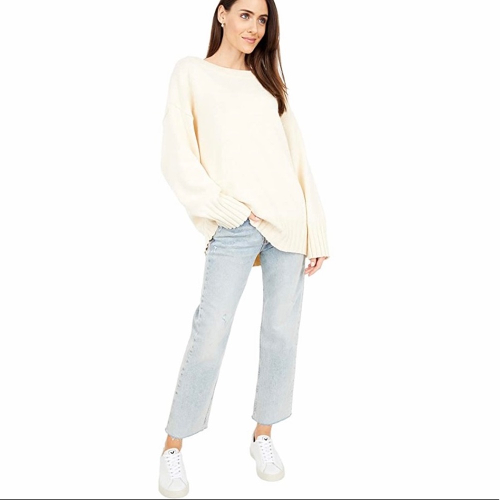 Free People Street Fair Sweater NWT Size L